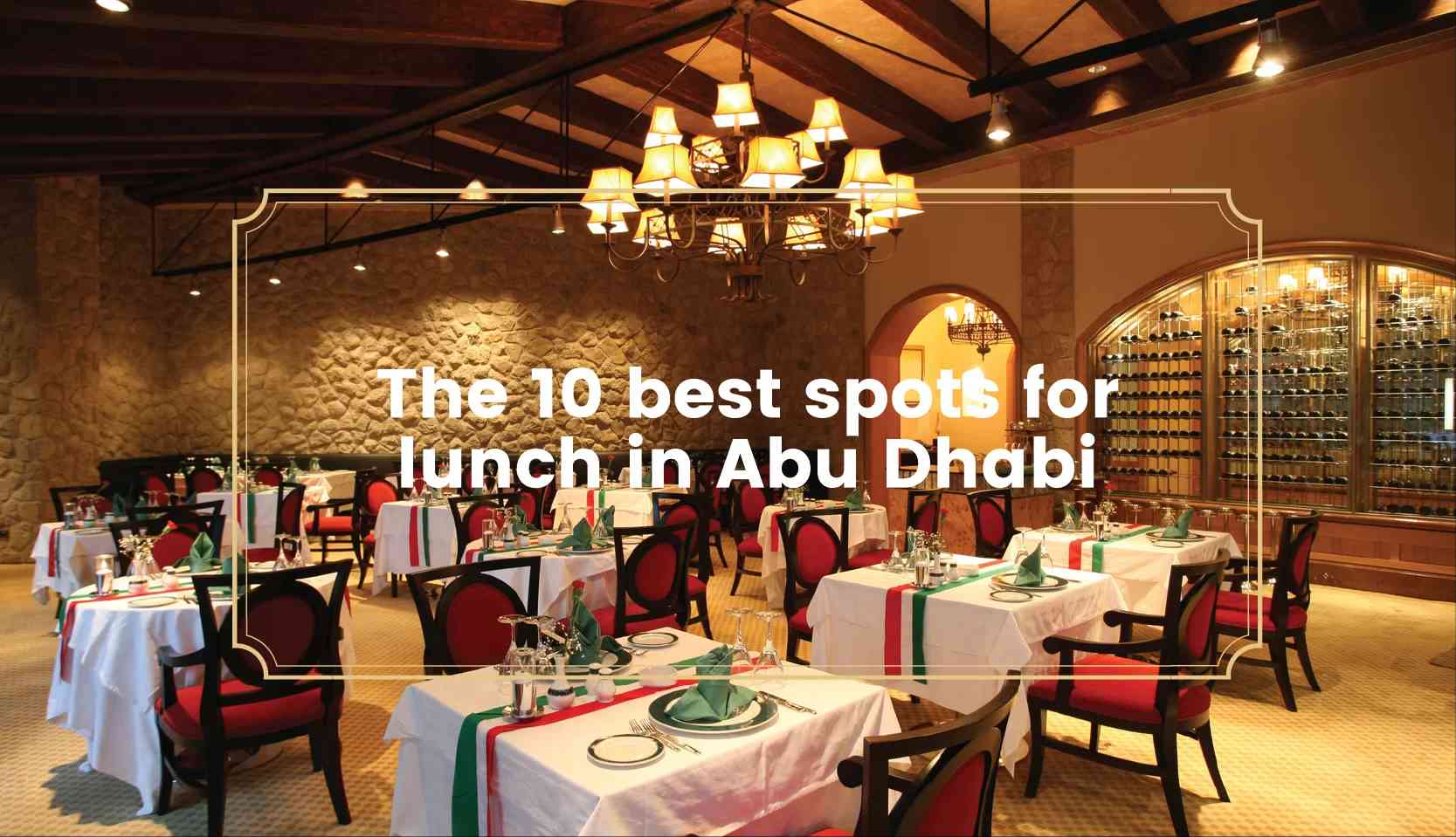 Read more about the article Top 10 luxury restaurants in Abu Dhabi