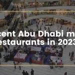 Decent abu dhabi mall restaurants in 2023