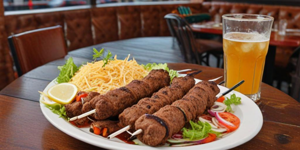 Kebab Halabi with Beverages