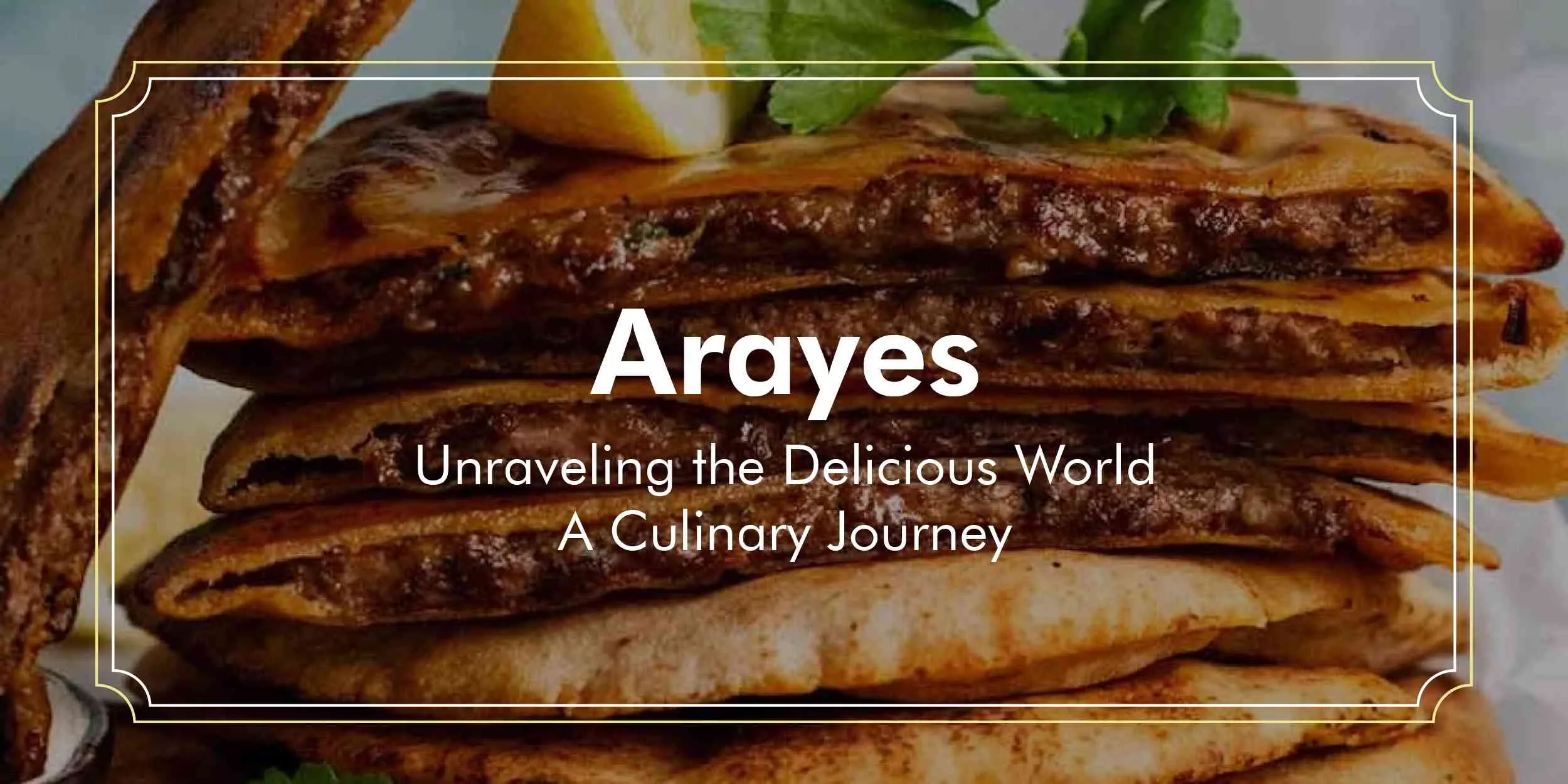 Read more about the article Arayes: Unraveling the Delicious World