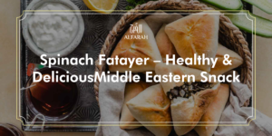 Spinach Fatayer – Healthy & Delicious