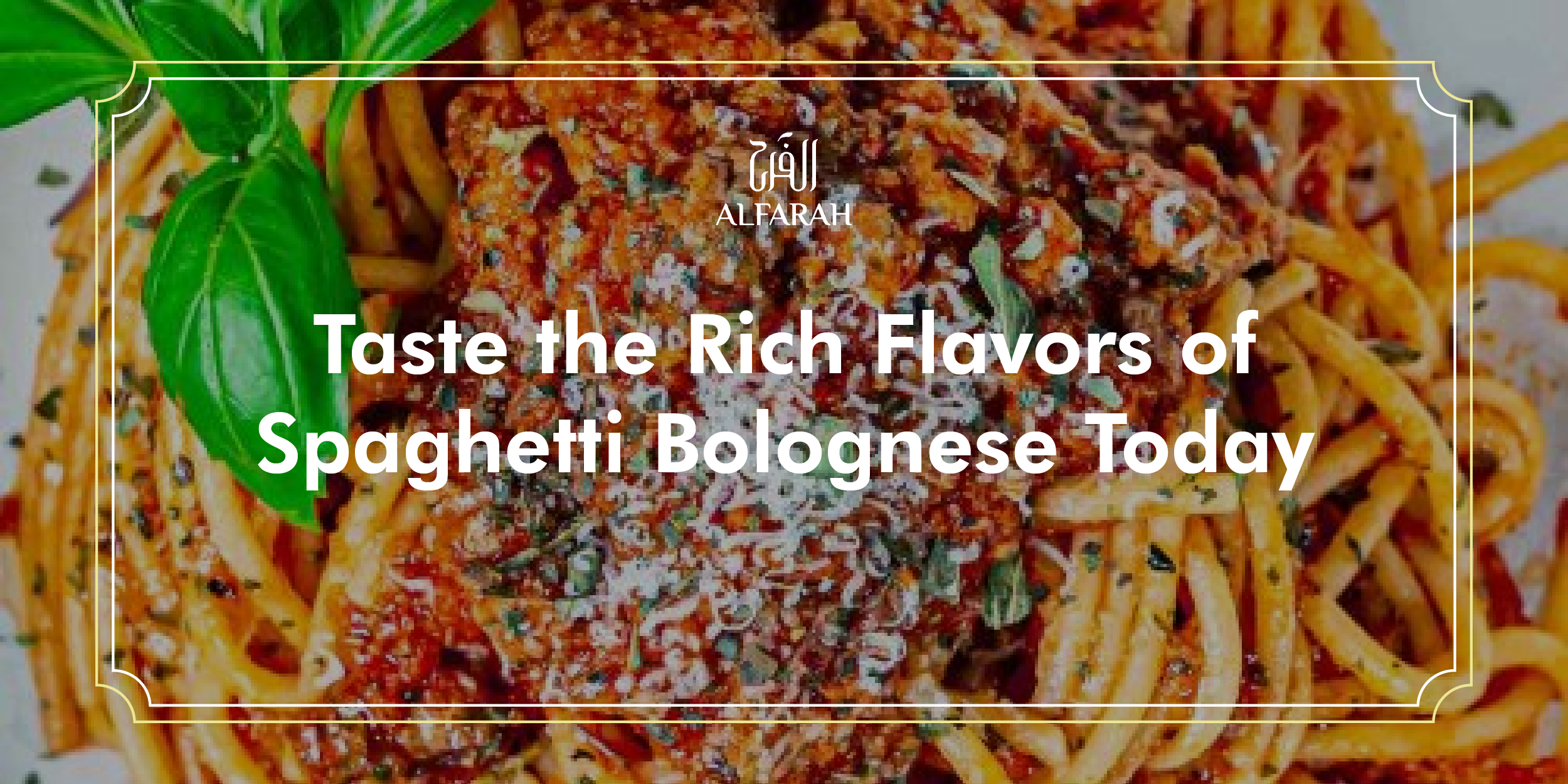 Spaghetti Bolognese: Taste the Rich Flavors Today