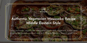 Authentic Vegetarian Moussaka Recipe – Middle Eastern Style