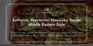 Authentic Vegetarian Moussaka Recipe – Middle Eastern Style
